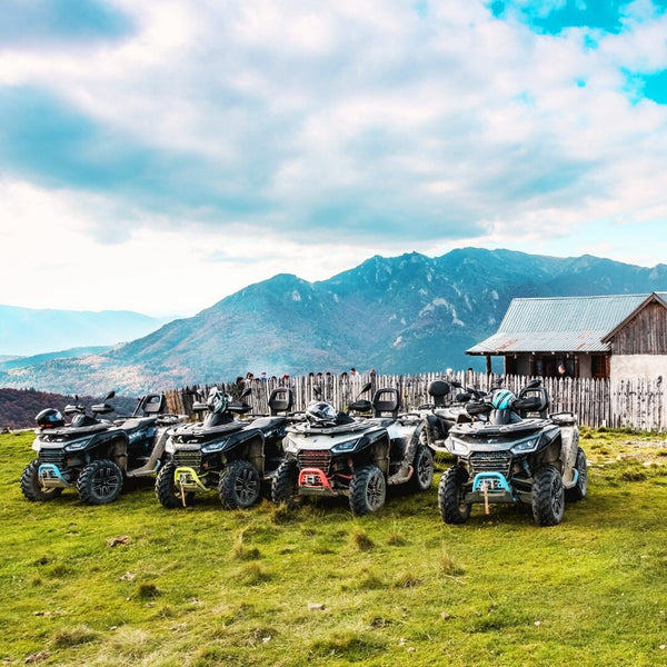 ATV - Off road course in the mountains